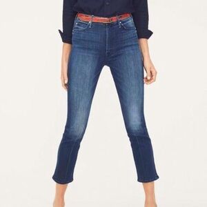 Mother Jeans High Waist Rascal Cropped